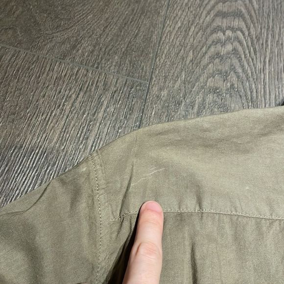 XÍRENA | Olive Green Button Up Beau Shirt - Picture 15 of 15